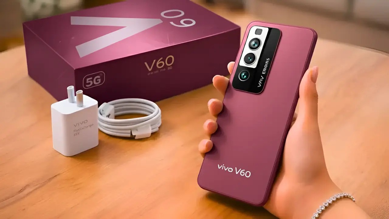 Vivo V60 with 6500mAh Battery & 200MP Camera – Get ₹5000 Off Today!