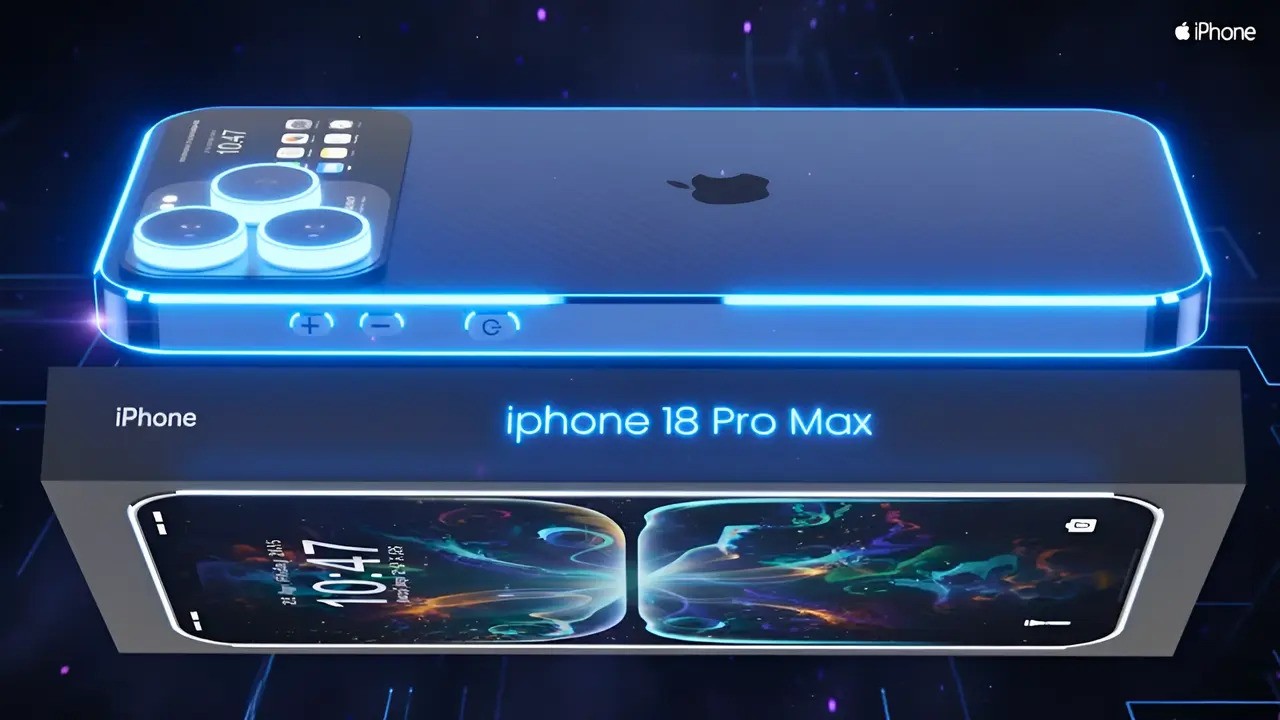 iPhone 18 Pro Max – A20 Pro Chip, 200MP Camera, 12GB RAM, 4TB Storage, 7000mAh Battery & AI-Powered iOS 27